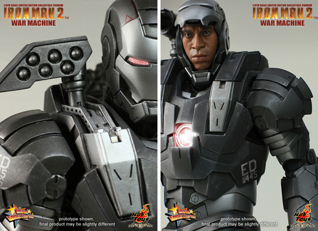 Hot Toys Figurine 1/6 War Machine Mark 2  Iron Man 3